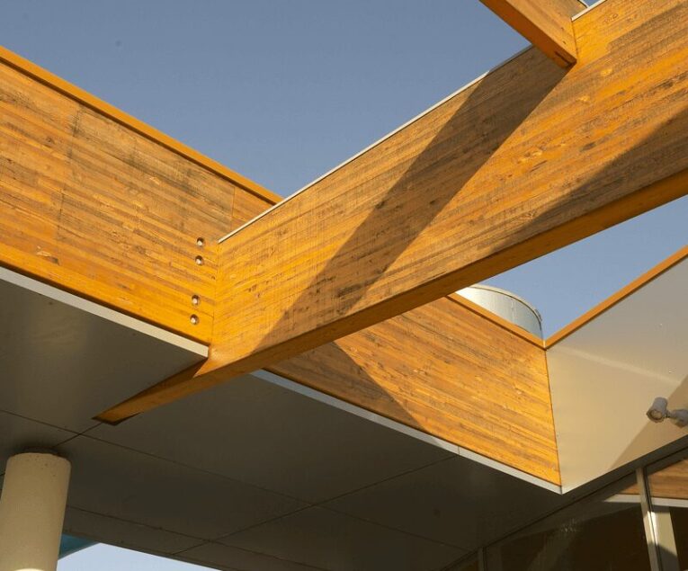 charpente en bois pour piscine