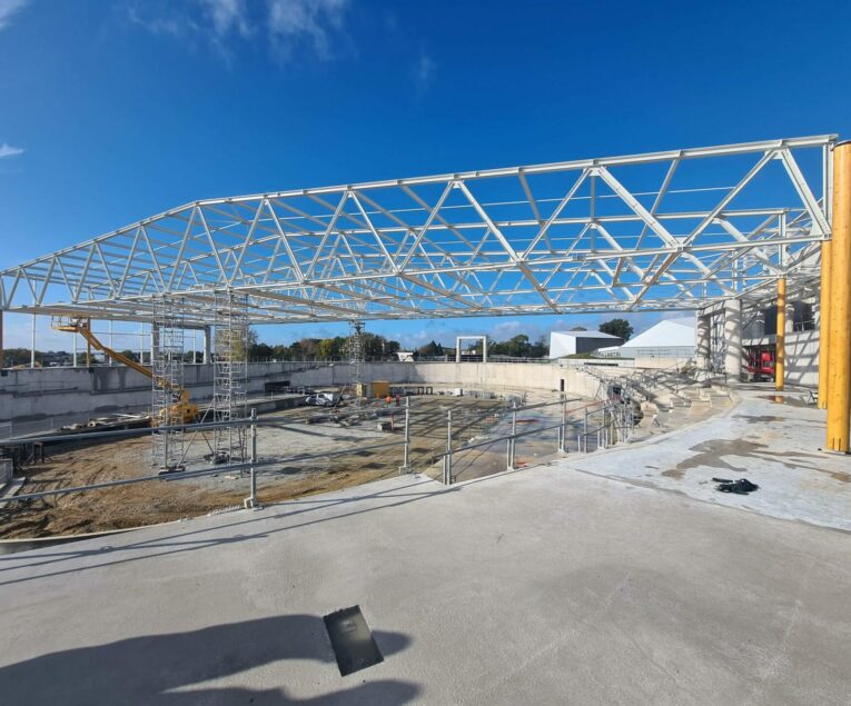 Projet de charpente pour le vélodrome