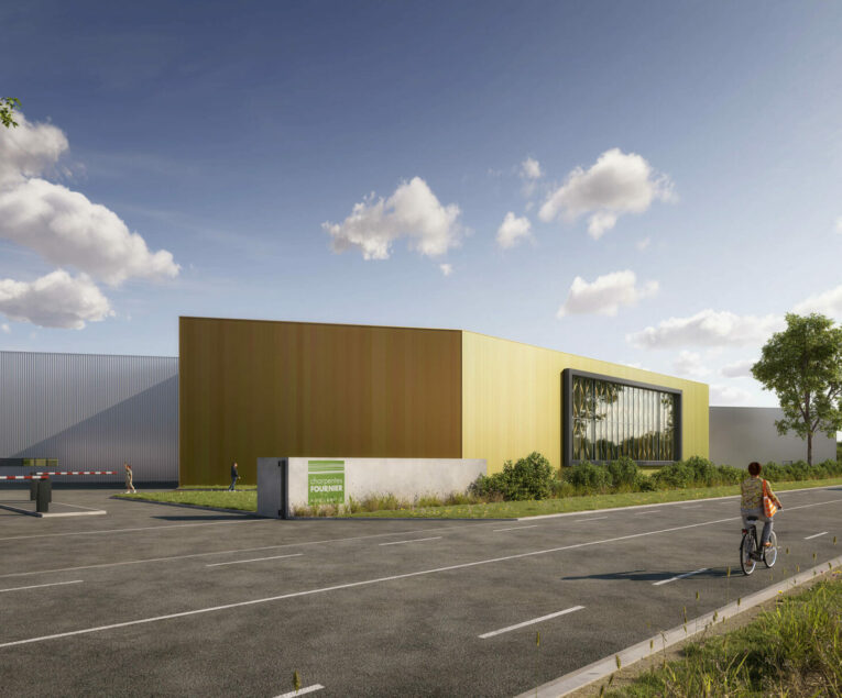 projet cambium, nouvelle usine des charpentes fournier