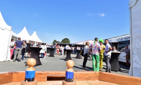 photo des 50 ans des charpentes fournier