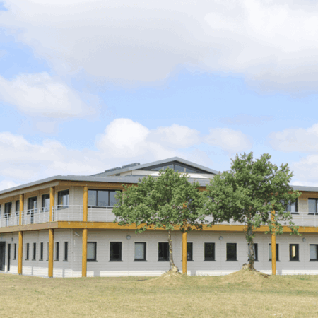 structure en bois pour bio habitat