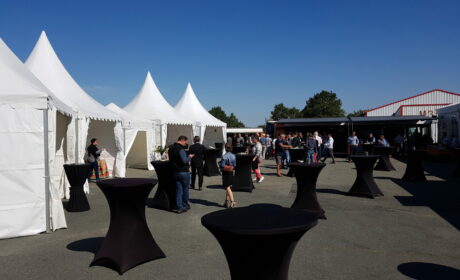 photo des 50 ans des charpentes fournier
